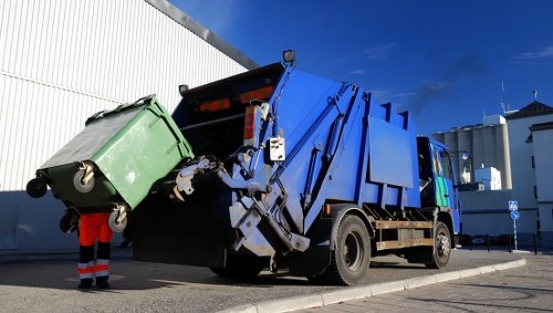 Commercial waste management services in Camberley