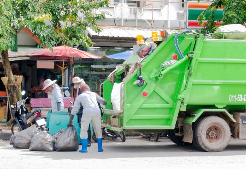 Advanced waste removal technology and smart trash collection in Camberley