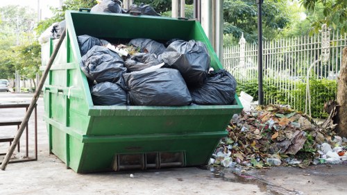 Sorting conveyors at a transfer station processing mixed recyclables